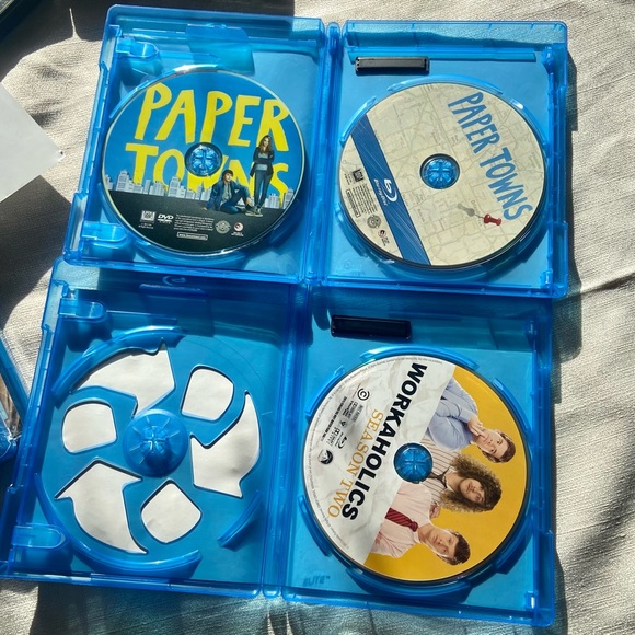 DVD BluRay Bundle Sealed PaperTowns Spider-Man2 Into the Storm Lord of the Rings - Picture 3 of 11